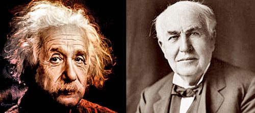 ilmuwan bodoh albert einstein dan thomas alva edison