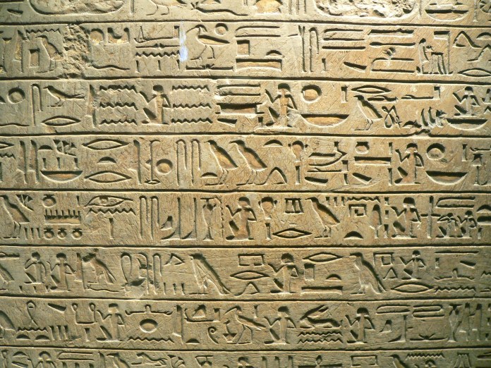 kriptografi klasik pada hieroglif arkeologis manusia