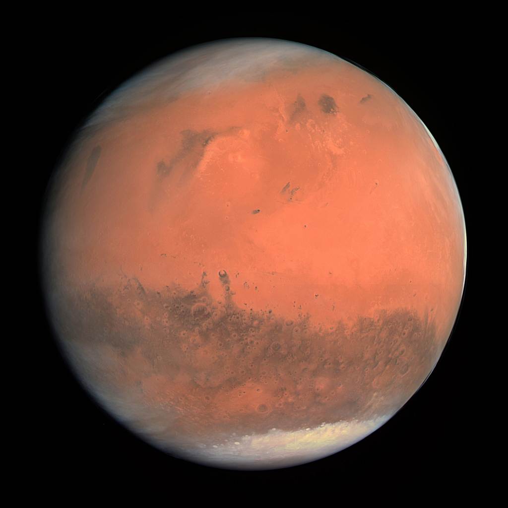 oksigen di planet mars