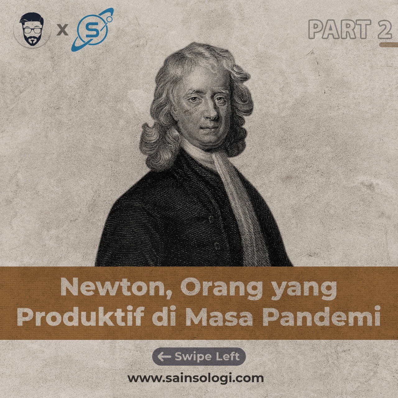 work from home produktif seperti Isaac Newton
